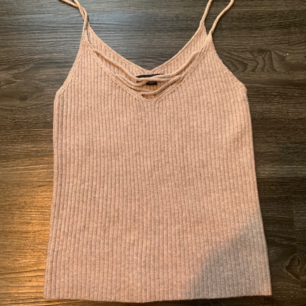 Knitted tank top